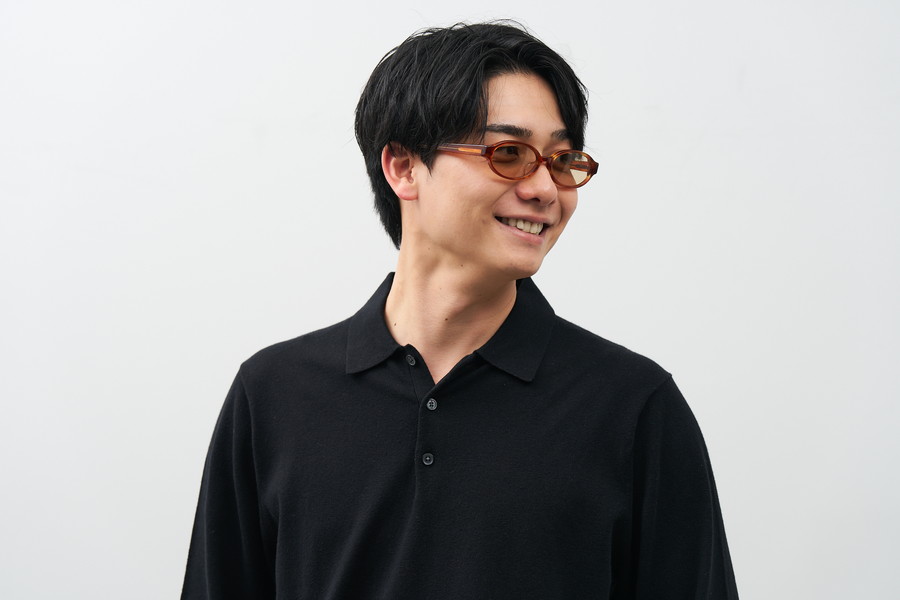 期間限定価格]SUNCUTGlasses/トレンドのオーバル型サングラス