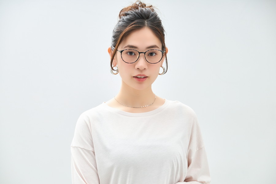 [Zoff SMART ×マキアージュ]使用商品/丸みのあるボストンフレーム/SMART SKINNY JEWELRY(WEB先行販売)