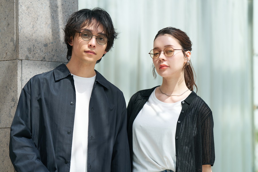 トレンドカラーが特徴のボストン型メタル(WEB限定)SUNCUTGlasses/UV100