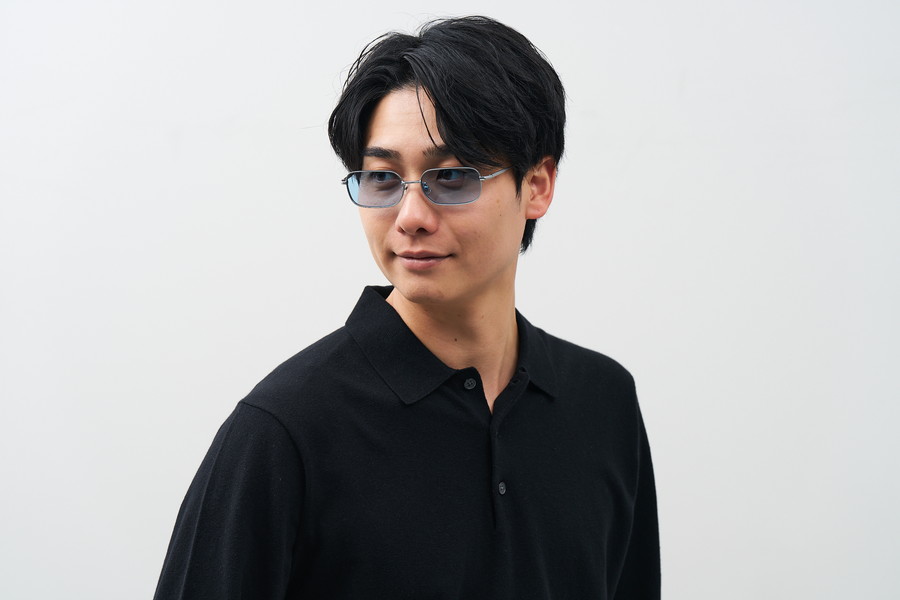 期間限定価格]SUNCUTGlasses/トレンドのスクエア型メタルサングラス