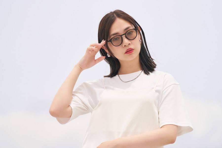 スペシャルプライス]ボストン型サングラス/TREND/SUNCUTGlasses/UV100