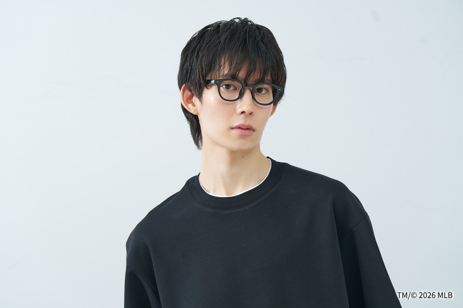 WEB限定価格]Zoff｜MLB ウェリントン型フレーム(ロサンゼルス