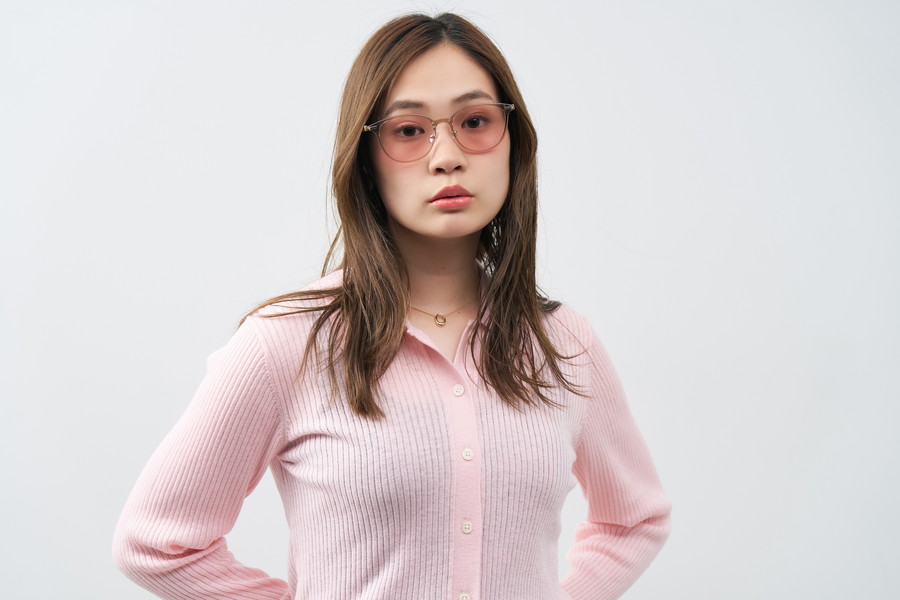 パーソナルカラーサングラス Spring Type ボストン型[WEB限定商品