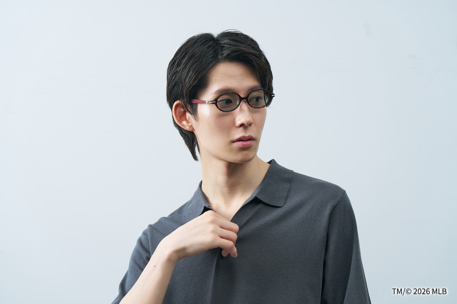WEB限定価格]Zoff｜MLB オーバル型サングラス(ボストン レッドソックス
