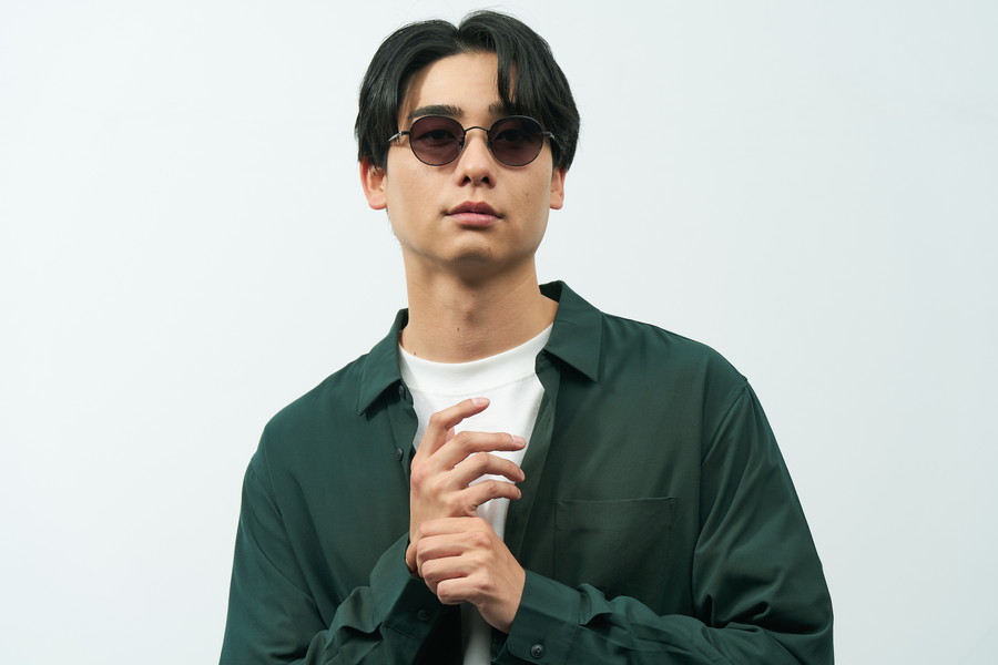 幅広いレンズカラーを揃えたボストン型サングラス/SUNCUTGlasses/UV100