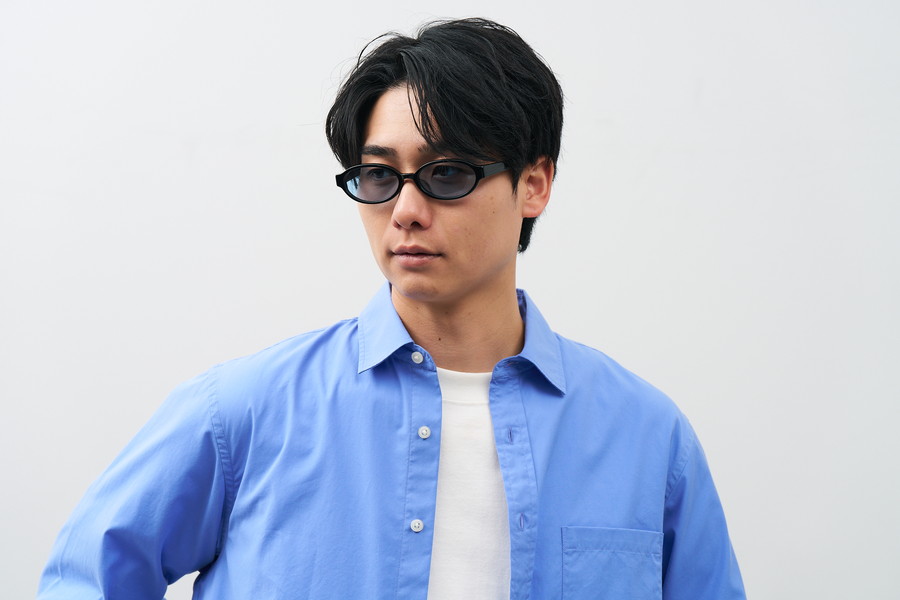 期間限定価格]SUNCUTGlasses/トレンドのオーバル型サングラス