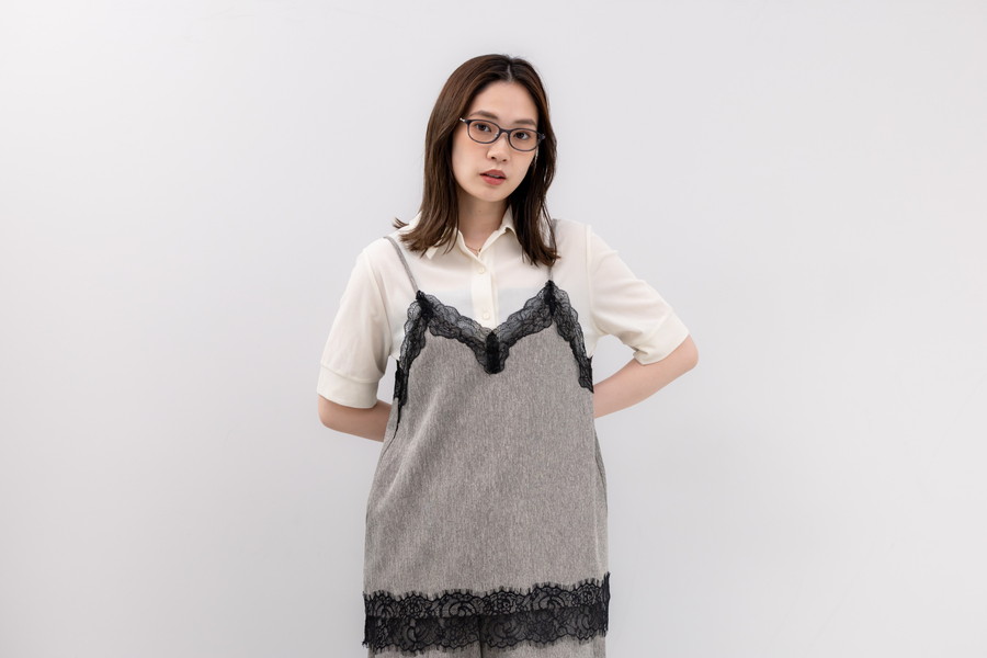 Mellumia -BLOOM COLLECTION ウェリントン型（ZO261002-72A1）｜メガネ