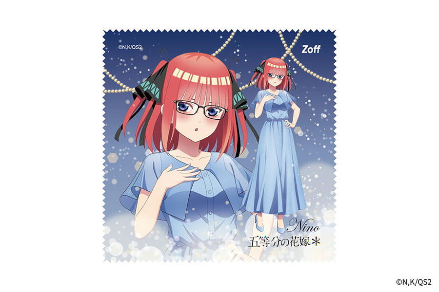 Zoff｜五等分の花嫁＊ 中野二乃モデル【ご予約限定特典アクリルスタンド付き】