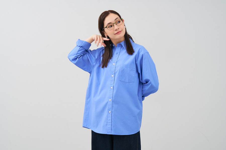 Make Stuff '26］しも.家族でシェアプルオーバー ネイビーM Make Stuff