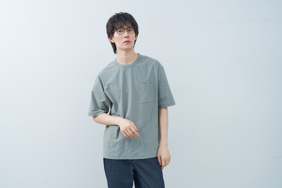 ベーシック＆トレンド感を兼ね備えたコンビフレーム[中顔面短縮みえ