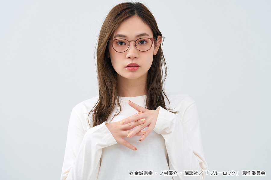 Zoff | ブルーロック 氷織 羊モデル（ZF262007-43F1）｜メガネのZoff