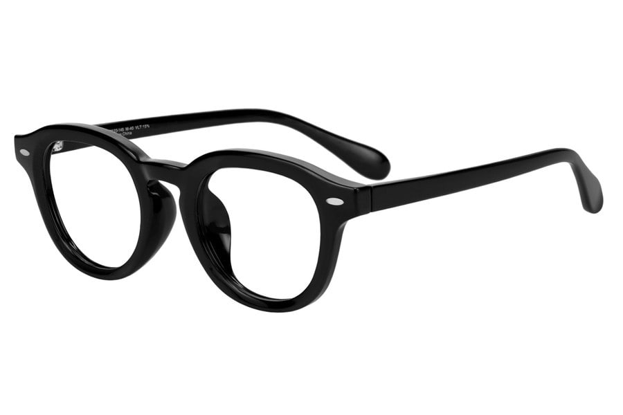 Zoff ウェリントン　黒眼鏡 Zoff（ゾフ） 伊達メガネ メガネ 眼鏡 ウェリントン型 メガネ｜黒縁
