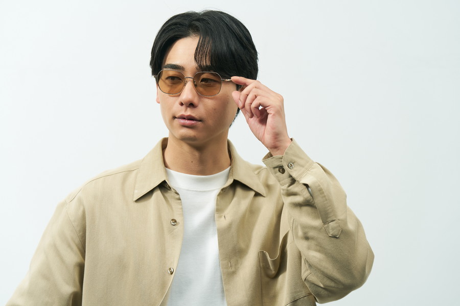 Zoff｜ADAM ET ROPE' ＃04 SHIRTS メタルサングラス/SUNCUTGlasses