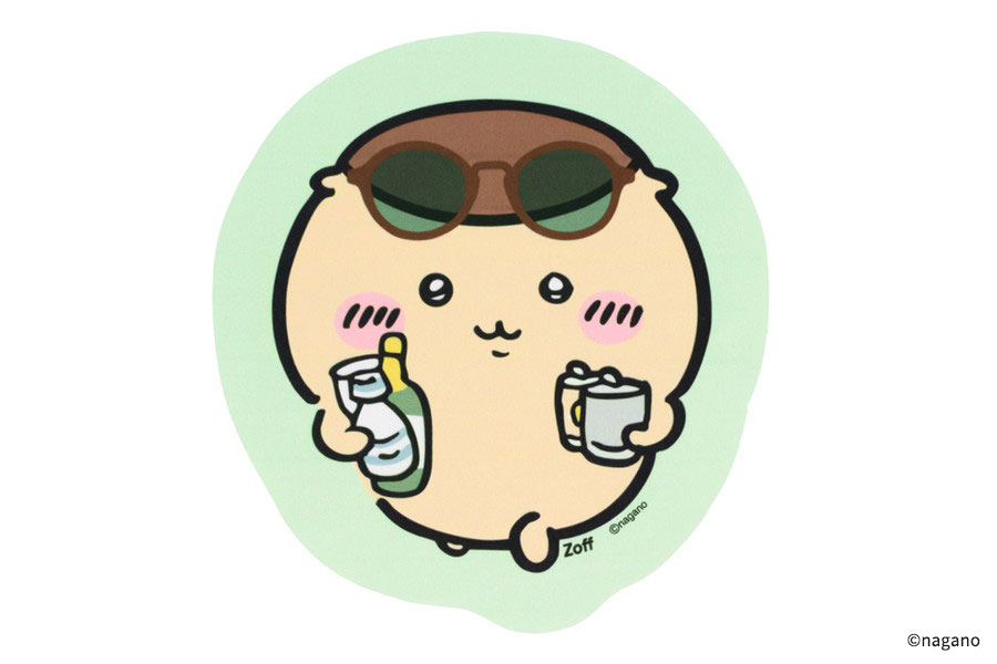 Zoff | ちいかわ ダイカットクロス[くりまんじゅうmodel]