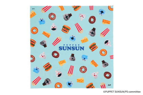 Zoff｜PUPPET SUNSUN 大判メガネ拭き