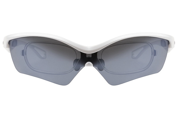 度付きスポーツサングラス (偏光機能搭載) ZA201G06-10E1(メガネ MEN スクエア ホワイト) - メガネのZoffオンラインストア