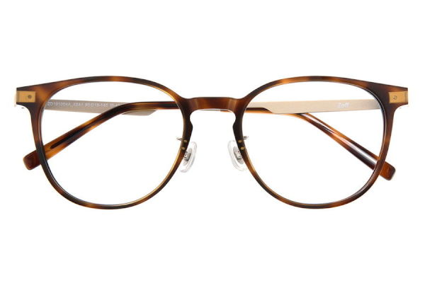 アウトレット価格 Classic クラシック Zd191004 49a1 メガネ Men ボストン ブラウン メガネのzoff オンラインストア