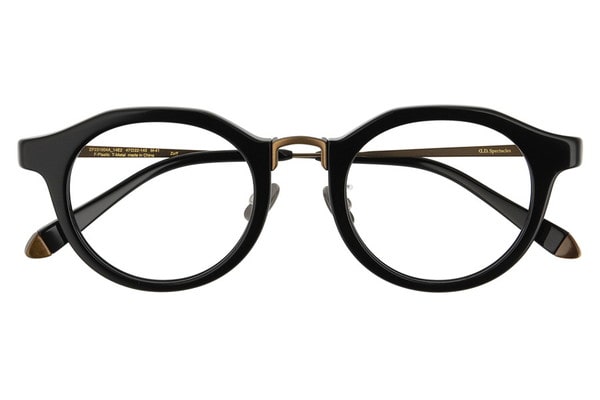 D.D.spectacles ZF231004-14E2】(メガネ MEN ボストン ブラック 