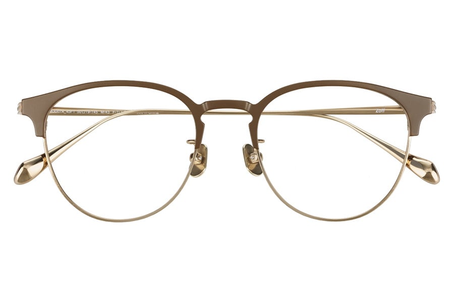 存在感のあるボストン型チタンフレーム