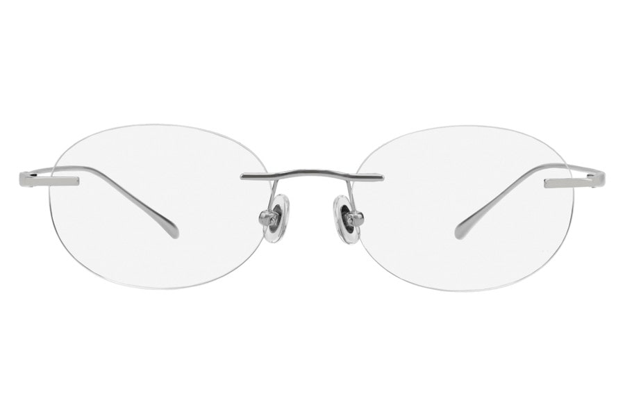 [期間限定価格]SUNCUTGlasses/トレンドのリムレス オーバル型サングラス