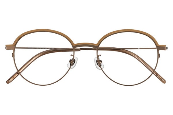 デザイン性のあるラウンド型メタルフレーム