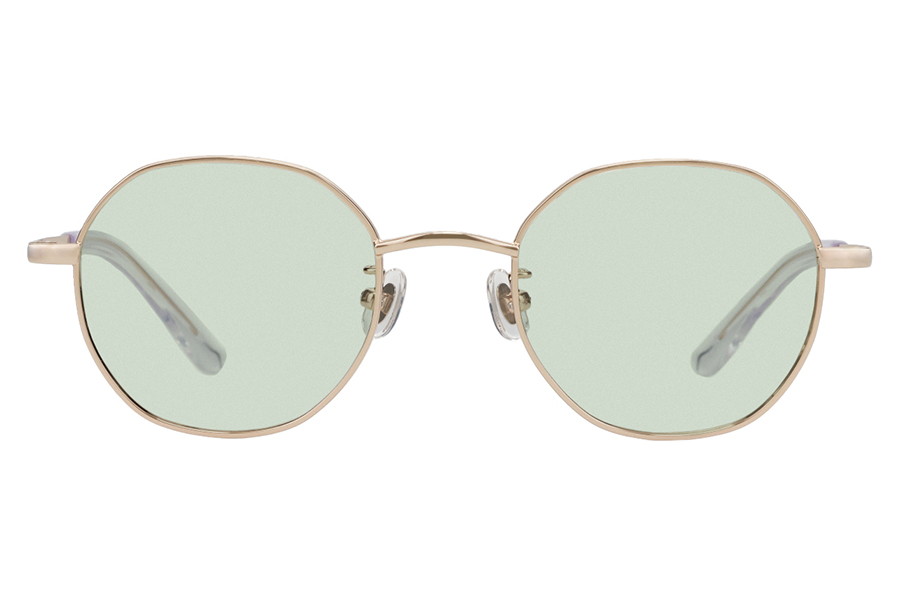 トレンドカラーが特徴のボストン型メタル(WEB限定)SUNCUTGlasses/UV100%CUT