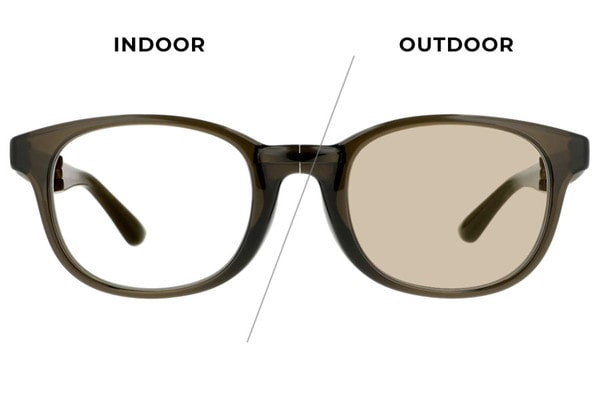 レンズの色が変わるサングラス/折りたたみ可能/OUTDOOR EDITION Zoff