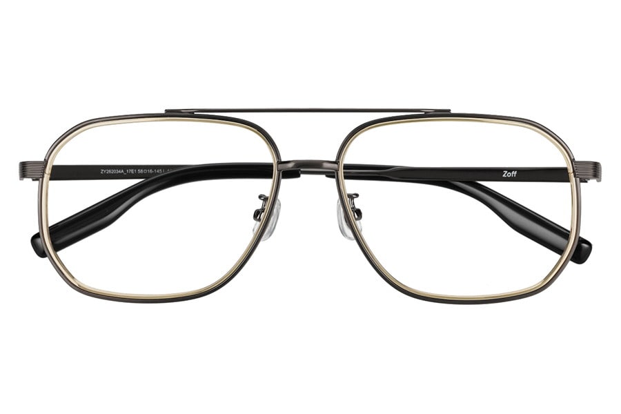 ウェリントン型メタルフレーム