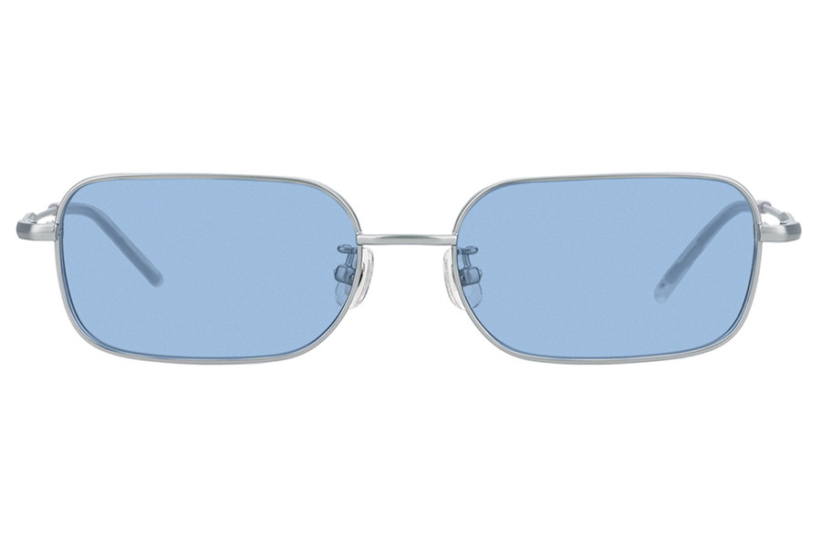 SUNCUTGlasses/トレンドのスクエア型メタルサングラス