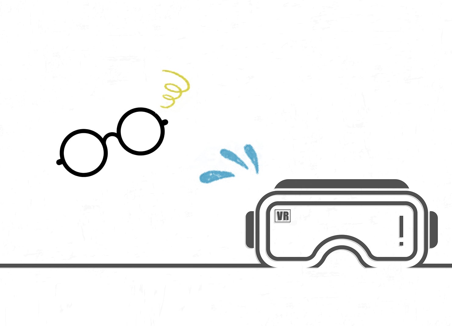 VRゴーグルでメガネは不便…けれどもメガネが必要な場合はどうすれば？