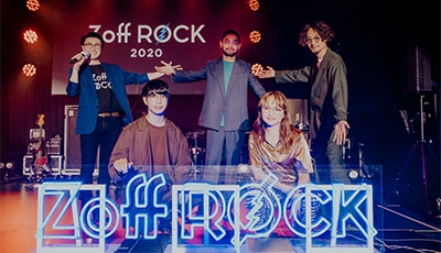 Zoff史上初の無観客配信ライブ「Zoff Rock 2020 HOME SESSION」を開催！