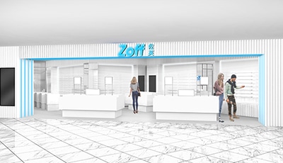 グローバル旗艦店「Zoff上海メトロシティ店」がリニューアルオープン