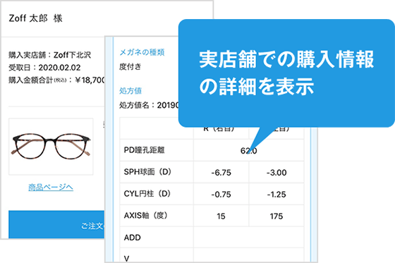 訳あり商品 店舗購入のメガネと同じ度数でお買い物｜メガネのZoffオンライン メガネ・老眼鏡