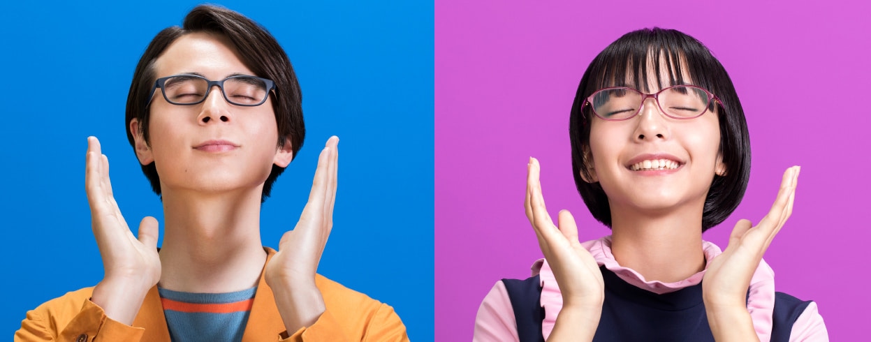 あ、コレ、ラクかも。 なに、これ、気持ちいい。 Zoff SMART